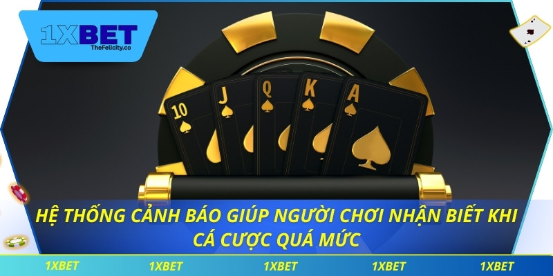 Chơi Có Trách Nhiệm Hệ thống cảnh báo giúp người chơi nhận biết khi cá cược quá mức