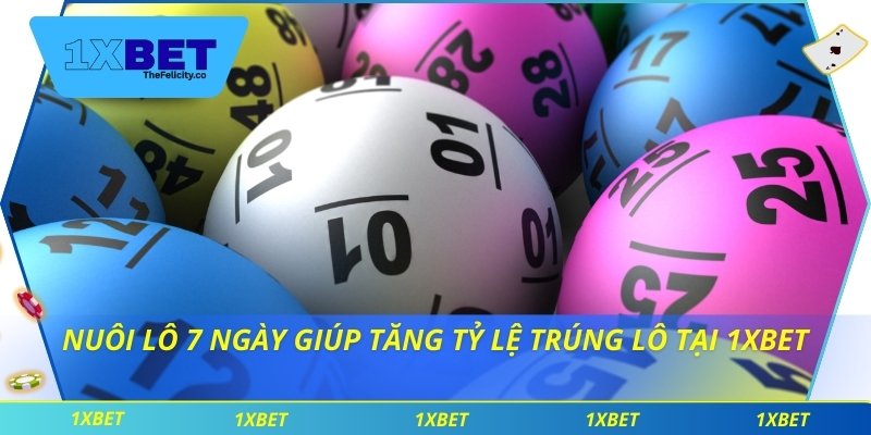 Nuôi Lô 7 Ngày - Phương Pháp Phân Tích Số Liệu Chuẩn Xác Nuôi lô 7 ngày giúp tăng tỷ lệ trúng lô tại 1xbet